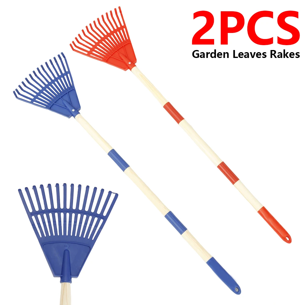 Gardening Tools 5 Year Old - 2 pezzi rastrello per foglie per