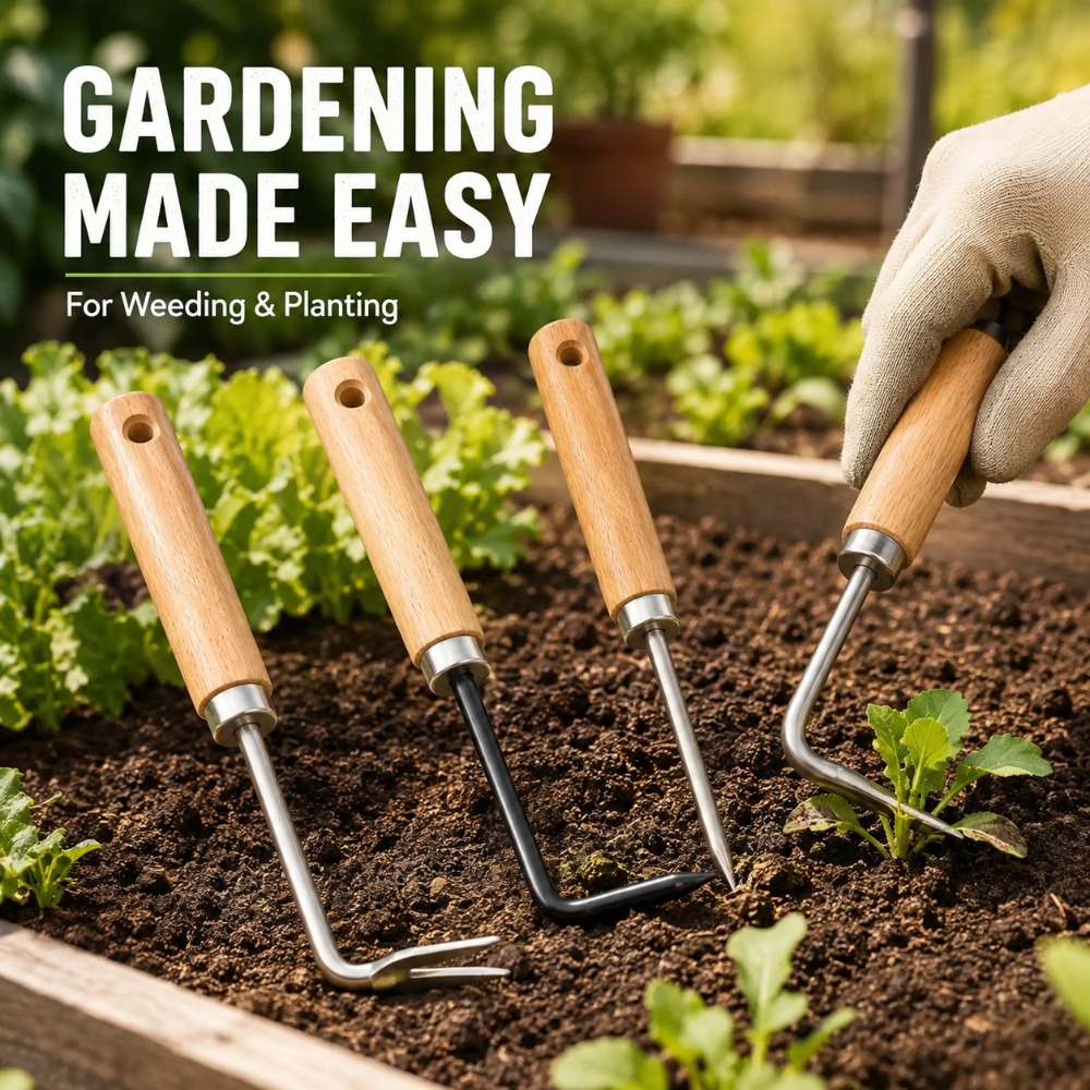 Gardening Tools To Remove Weeds - Estrattore di Radici, Attrezzo Multifunzione per