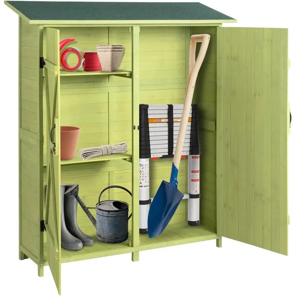 Gardening Tools Green - Casetta da Giardino in Legno Extra