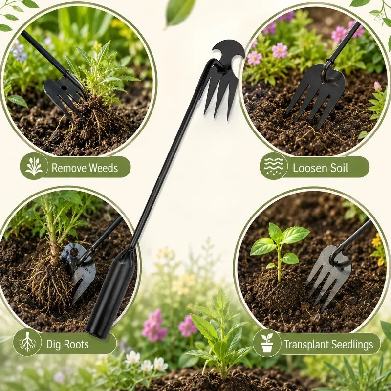 Rastrello da Giardino 2 in 1 M - Gardening Tools To Remove Weeds recensione e prezzo