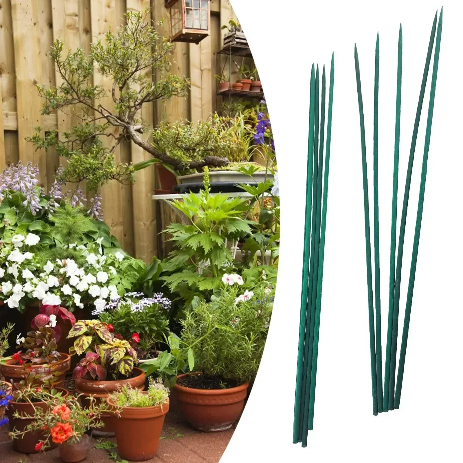 10 pz 40 cm Palo Per Piante KI - Gardening Tools Green recensione e prezzo