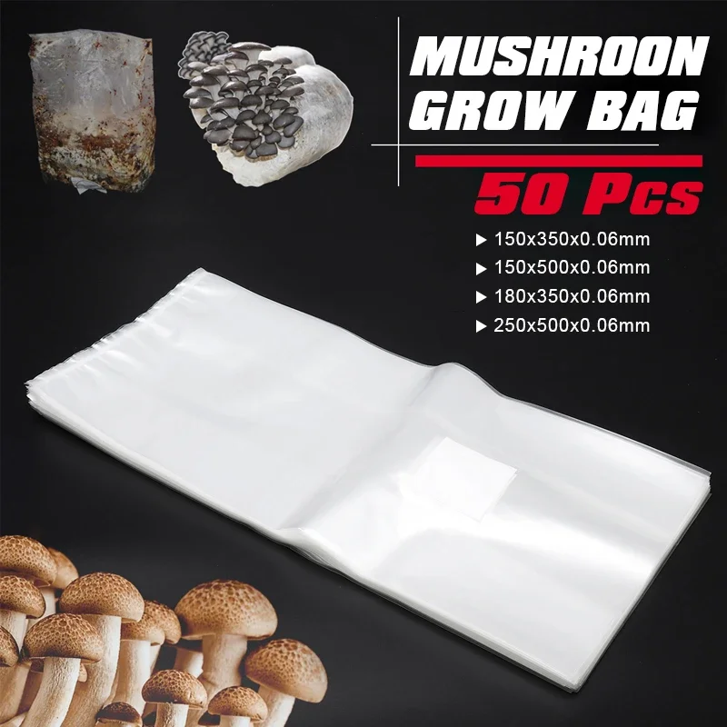 50 pezzi di funghi in PVC Grow - Grow Bags recensione e prezzo