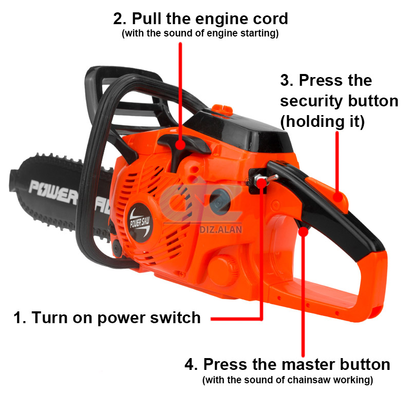 Strumenti per bambini Motosegh - Gardening Tools 5 Year Old recensione e prezzo