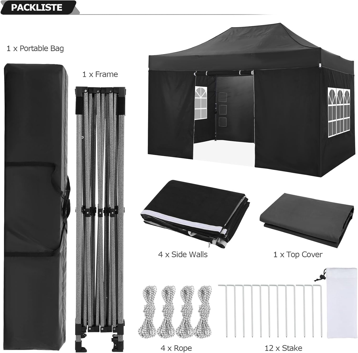 Tenda a baldacchino pop-up 10x - Grow Bags recensione e prezzo