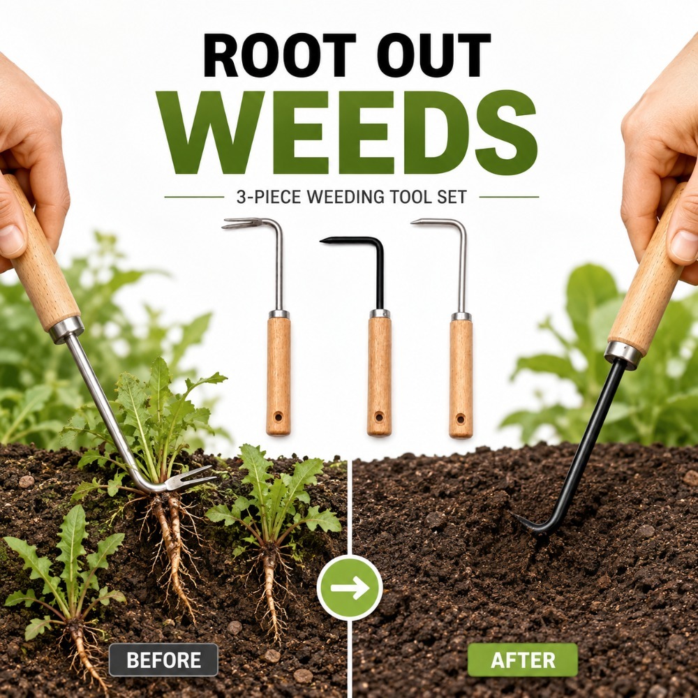 Estrattore di Radici, Attrezzo - Gardening Tools To Remove Weeds recensione e prezzo