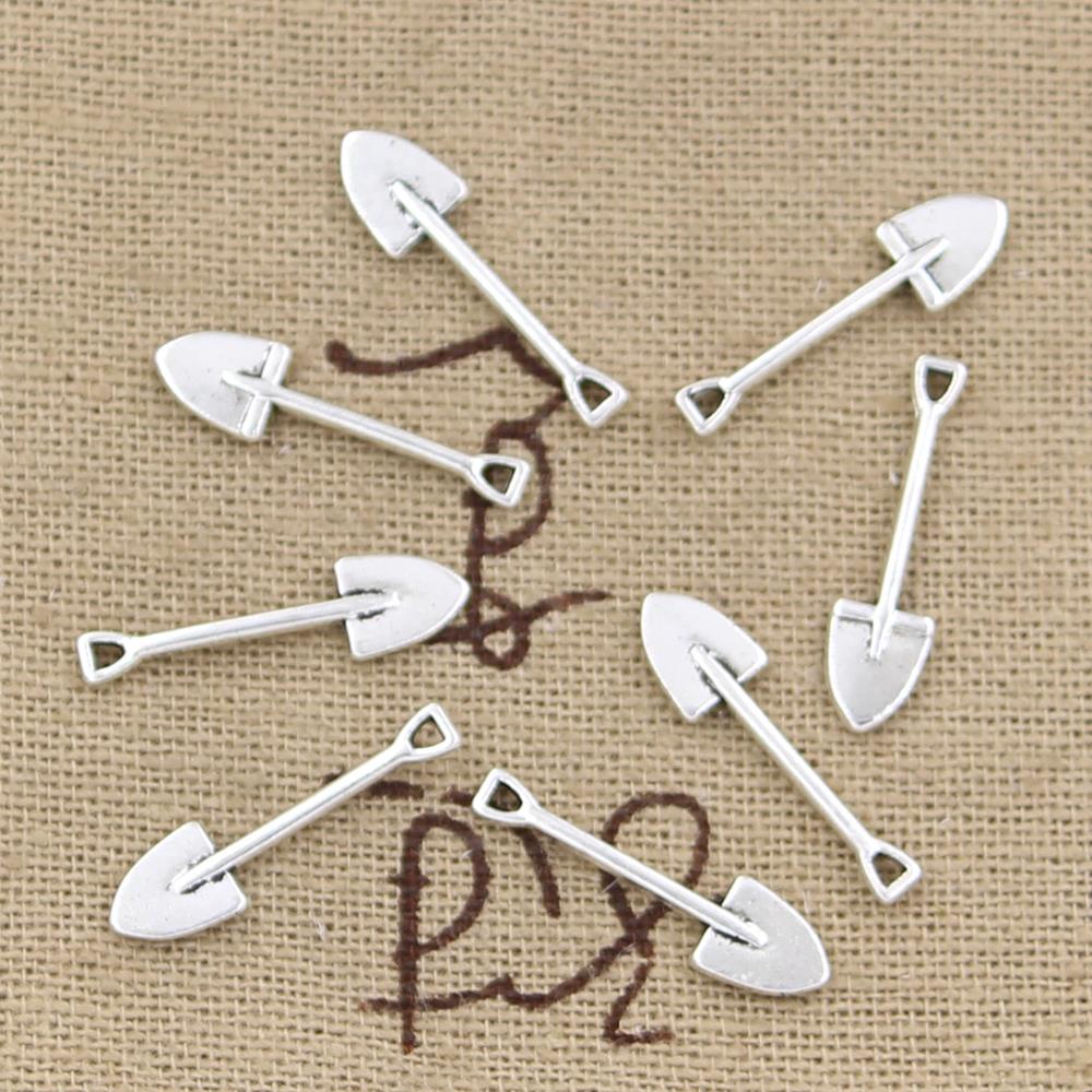 100 pz Charms pala Spade giard - Gardening Tools Sale recensione e prezzo