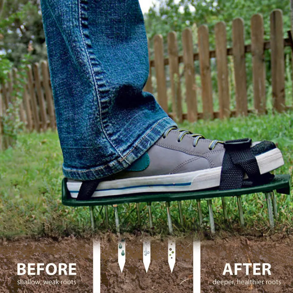 Scarpe aeranti per prato con c - Gardening Tools Long recensione e prezzo
