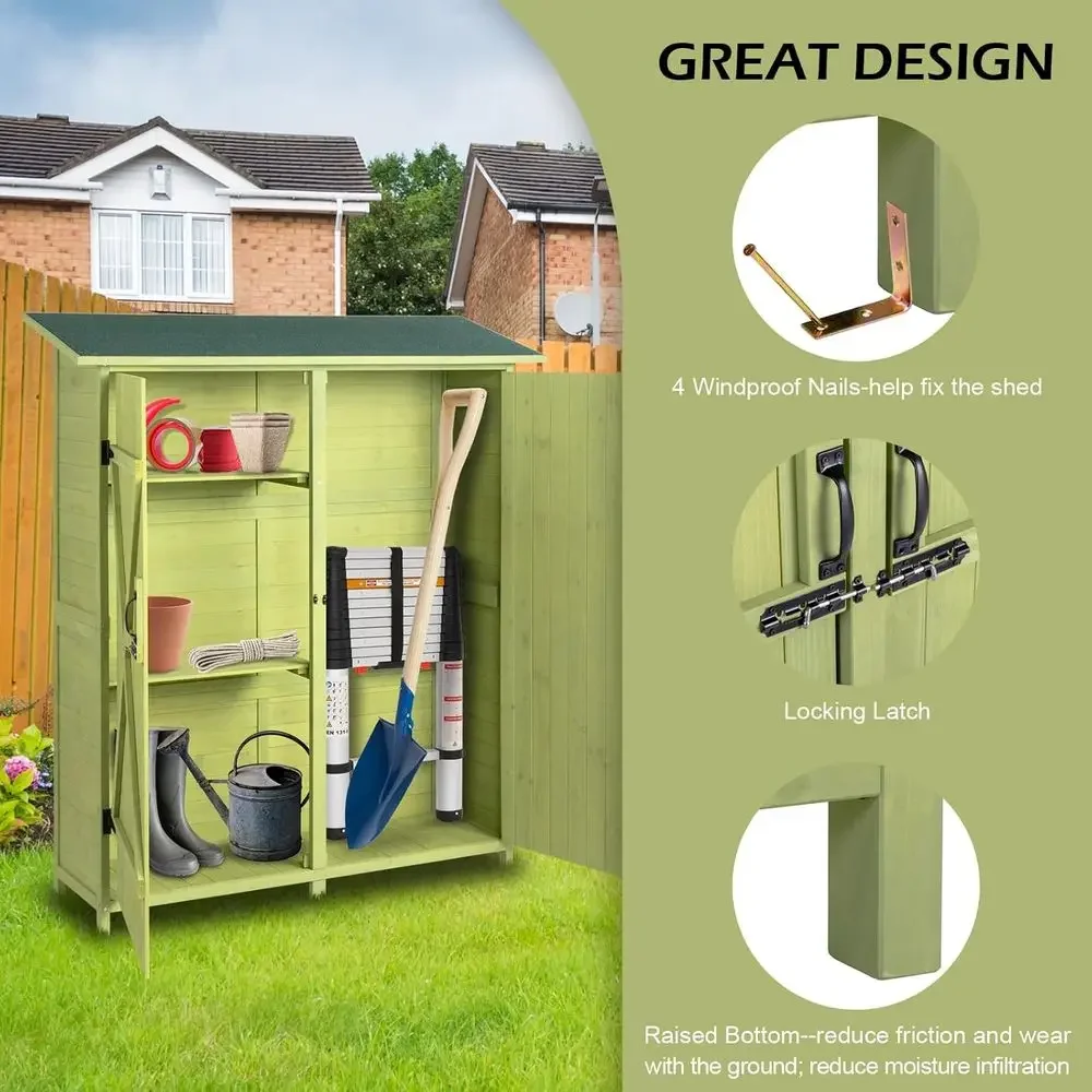 Casetta da Giardino in Legno E - Gardening Tools Green recensione e prezzo